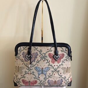 Brighton Multicolor Butterfly Shoulder Bag